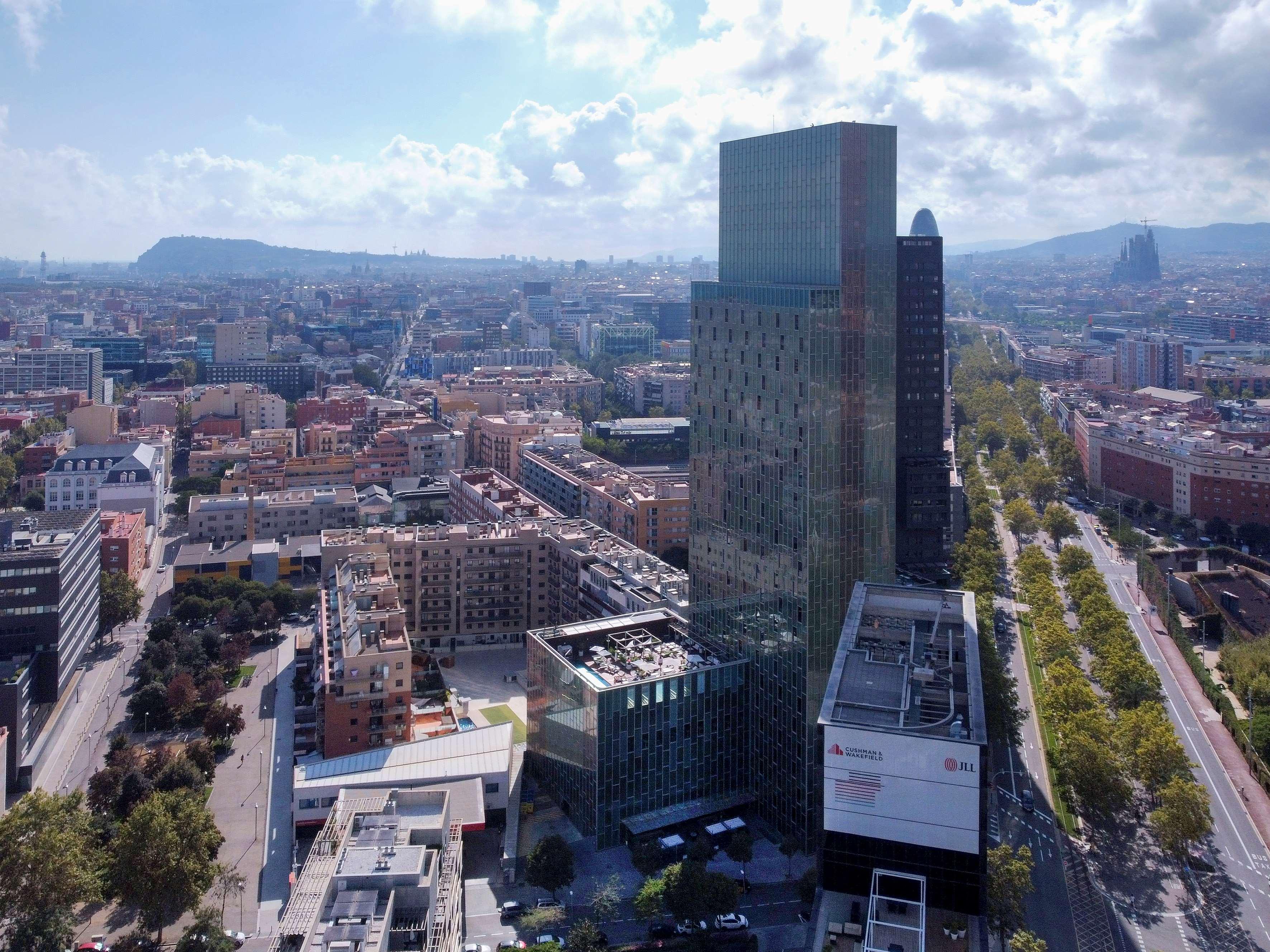Melia Barcelona Sky 4* Sup Hotel Bagian luar foto